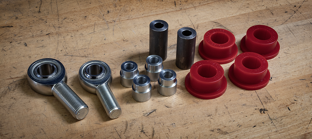 rebuildable toyota rear links replacement heims bushings 