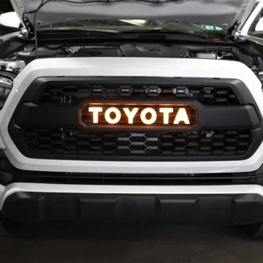 Tutorial - 3rd Gen Tacoma Trd Pro Grille with LED Illuminated Letters ...